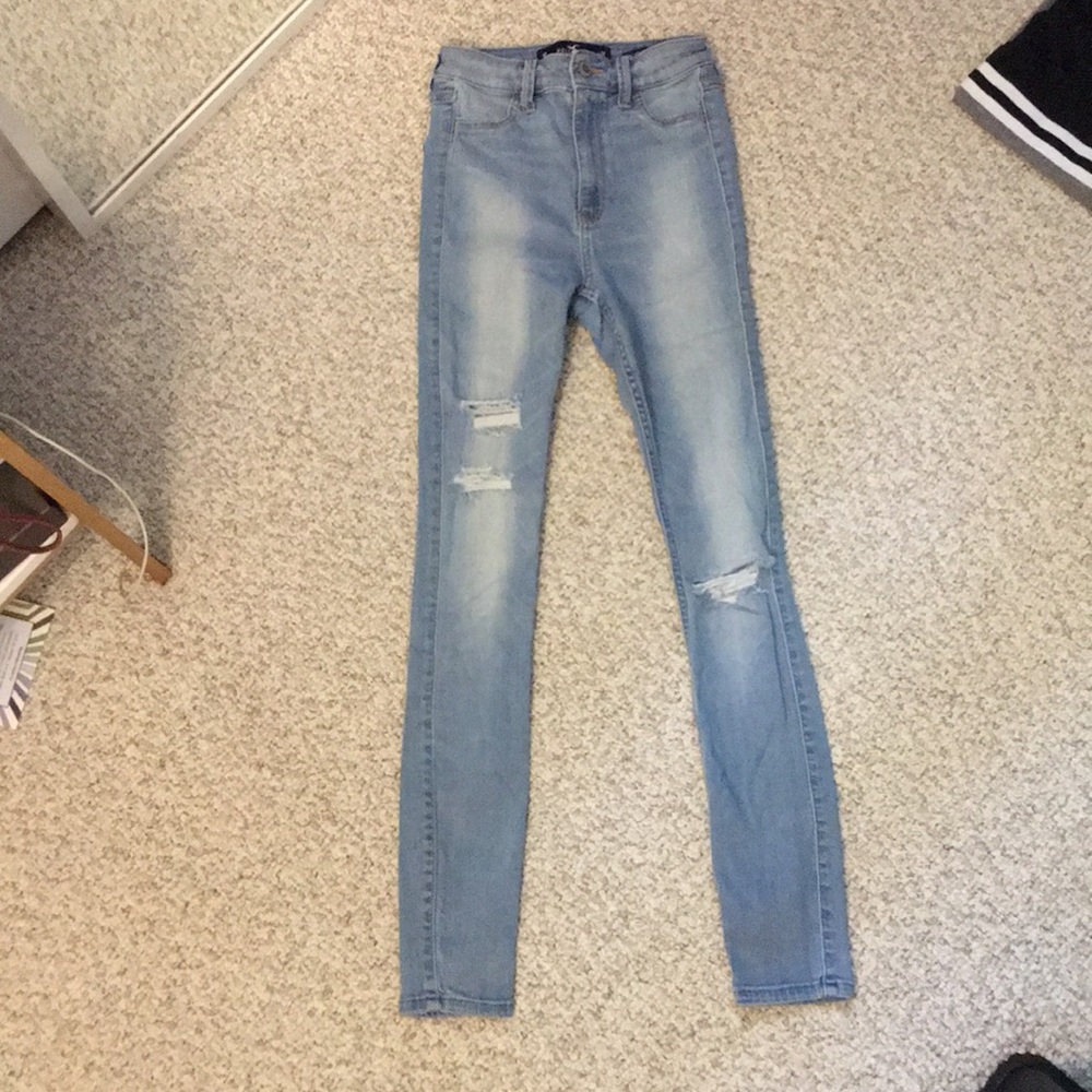 Hollister high rise Jean leggings